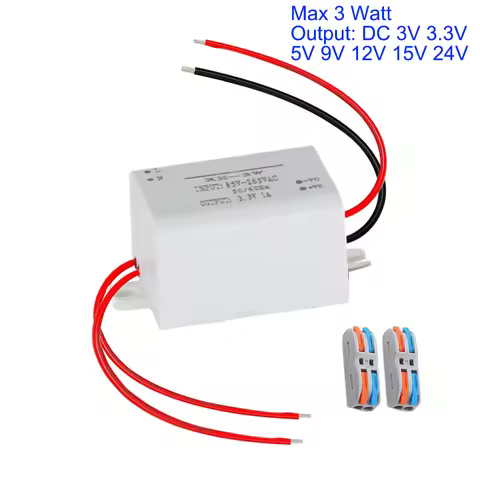 AC-DC Power Supply Module AC110V 220V 230V To DC 3V 5V 9V 12V 15V 24V Mini Buck Converter RV Camper 