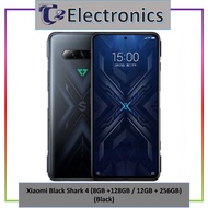 Xiaomi Black Shark 4 SG [8GB + 128GB / 12GB + 256GB] Local Set  | Mirror Black | Original Global ROM - T2 Electronics