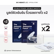 [2 Packs] The Awesome Patch XL – แผ่นไมโครนีดเดิล 3800 เข็ม |By Moonshot Labs (Moonshot Skincare)สำห