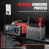 [Ronyme] Smart Car Battery Charger Adjustable 12V 24V Power Bank Fast Charging Auto Battery Booster 