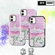 Cute Flower Cloud IMD case compatible for iPhone 15 Pro max 14 Pro max 13 Pro max 12 Pro max 11 Pro 