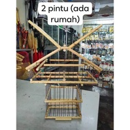 Jebak Burung Serindit (bird traps) 2pintu/2pintu ada rumah/3pintu/4pintu/Jebak Puling