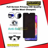 (Full Privacy+HD) Infinix Smart 5 Hot 10s 10 Play Zero Neo X Pro 6 Hot 20i G88 G96 2023 11 12 30i 30 40i 8 40 Anti Peeking Tempered Glass