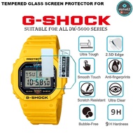 Casio DW-5600 Series 9H Watch Tempered Glass Screen Protector DW-5600 DW5600 GM5600 GMS5600 Cover An