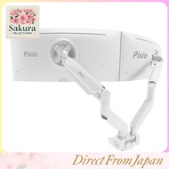 Pixio PS2S Ultra-Wide Premium Durable Single Monitor Arm Stand, Desk Mount for Up to 49-Inch Screens