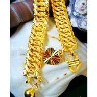 COP 916 EXACTLY KOREAN GOLD HAND CHAIN 916 GOLD BRACELET (BRACELET)