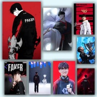 High-Resolution Print Of T1 F-Faker Canvas Poster, Featuring Popular Anime Themes, Singers/Osts/Movi