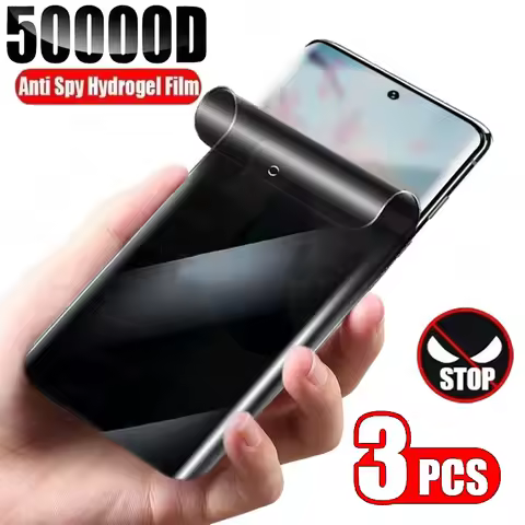 3Pcs Privacy Hydrogel For Realme G85 Neo7X Neo7 Turbo GT 6 Global 7 7T GT7 Pro India China Anti Spy 