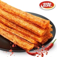 Terbaru ready Makanan Instant Import Cina Camilan Pedas Wei long Latiao Snack China Da Mian Jin Spic
