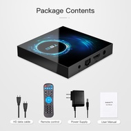 T95 Android10 TV box Allwinner H616 quad-core 4GB 64GB 24 GHz WiFi dual 3D reproducer medios  IPTV6K HD set-top box 0MJO