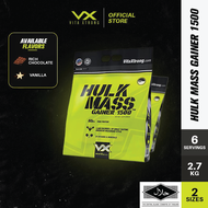 VitaXtrong Hulk Mass Gainer 1500 (12lbs / 5.45kg) | 1500+ kcal Weight & Muscle Gainer 60g Protein [V