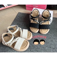 Sandals and sandals for going out to school for girls, super light, soft and comfortable leather wit