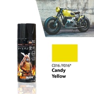 Samurai Spray Paint Candy Color C016/Y016 Candy Yellow (400ml)