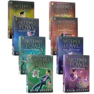 [8 Books/Set] English Version Artemis Fowl Series Youth Reading Novel Free Audio