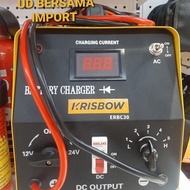 Terbaru Krisbow Battery Charger Aki Cas Aki 30A Termurah Terlariss !!