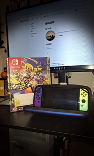 Nintendo Switch OLED Splatoon 3 主機