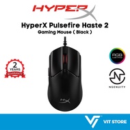 Tetikus Gaming HYPERX PULSEFIRE HASTE 2 8000Hz 6N0A7AA Hitam / 6N0A8AA Putih Suis HyperX Tersuai