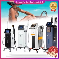 【Singapore Warranty】Diode Laser Hair Removal Ice Cooling Painless Skin Rejuvenation Diode Laser 755n