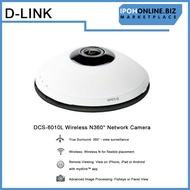 D-Link DCS-6010L Fisheye Wireless N 360 Degree Network Camera - HD surround view CCTV