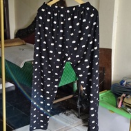 Black cat sleep pants