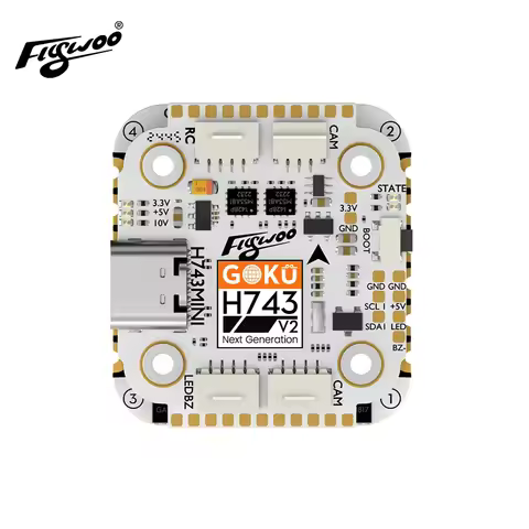 Flywoo GOKU H743 PRO Mini 45A 32Bit 128K 20*20 Stack -- Plug&Play O4 / O4 Pro
