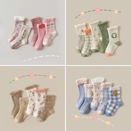 Autumn Socks 5 Pairs / Kaos Kaki Bayi