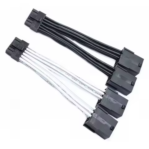 Dual 8Pin PCIe to RTX Mini 12Pin GPU Power Cable for NVIDIA GeForce RTX 3060ti 3070 3080 3090 Graphi