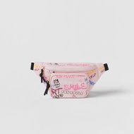 New Zara Mickey Mouse / Waistbag Disney Karakter Mickey / Tas Pinggang / Tas Dada