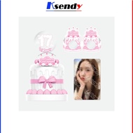 Girls' Generation 17th Anniversary Party Cake Set Official MD Merch