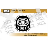Daruma custom stickers Oracal 651