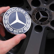 4pcs Mercedes-Benz Wheel Center Rim Caps Car Tire Hub Cap Replacement 75MM 60MM Fits all Models