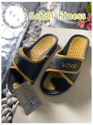 Hot item Scholl fitness สกอลล์ เก๋า90 รองเท้าแตะ ผู้ชาย ลดแรงจุกๆ