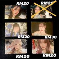 WTS OFFICIAL IVE PC THE 3RD EP ALBUM IVE EMPATHY PHOTOCARD (MD VER)