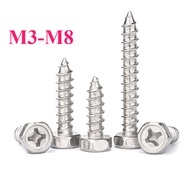 Hex Head Self Tapping Screw  / Hex Head Self Tapping Screw//304 Stainless Steel /M3-M8【SY1】