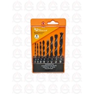 MATA HSS Twist Drill Bit Set Flourish Wood Drill Bit Set 8pcs