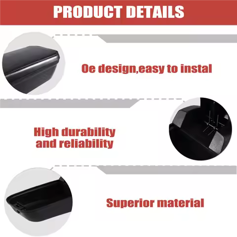 N60R-Water Cup Holder Central Armrest Box Center Console Armrest For Mercedes Smart Fortwo Forfour 4