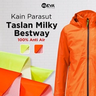 BESTWAY Milky Taslan Fabric - Weva Textile Jacket Fabric Material