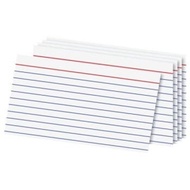 TOY MAKER 50pcs Study Index Cards – 3x5, 4x6, 5x8 Note Cards Set