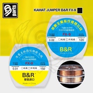 B&R FX-9 0.01MM Jumper Wire 0.02MM/ B&R FX9 0.01MM Jumper Cable/ 0.02MM/ B&R FX-9 Insulation Jumper 
