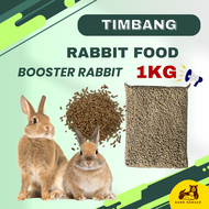 Premium Bunny Rabbit Food 1 KG Pellet Makanan Arnab Murah Dedak Arnab Premium Rabbit Feed  兔子饲料  arnab dan guinea pig