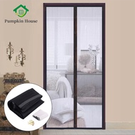 Summer anti-mosquito partition magnetic door curtain Velcro installation magnetic buckle anti-mosquito soft screen door curtain