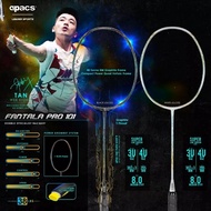 Apacs Player Tan Wee Keong Endorsed Racket Fantala Pro 101【FREE String】3U/4U G2 【Unstrung】