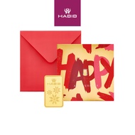 HABIB Joy Collection (Anniversary) | 999.9 Gold Bar (0.5g)