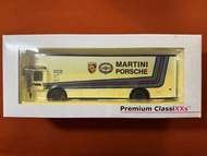 EBBRO   1/43 12202 RACE TRUCK MARTINI-RACING PORSCHE MERCEDES-BENZ Premium Classi XXs
