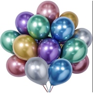 5 inch Chrome Rubber Balloons Colorful Latex Balloon/s Decorative Balloon/s Party Supplies/s