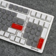 64/68/84/96/98/100 Mechanical Keyboard Universal PBT Frosted Translucent Keycap 129-Key Small Full S
