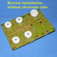 6N1 SRPP + 6P14 vacuum tube single-ended Class A power amplifier board,  Two-channel design,power: 3