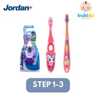 JORDAN Super Soft Kids Toothbrush | Kids Toothbrush Jordan Baby Step 1 2 3 4 5 6 7 Years Jordan