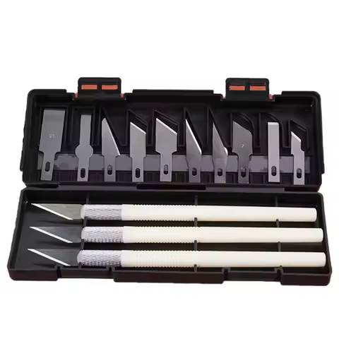 B50C Engraving Knife Carving Tool Deburring Tool Kit DIY 3D Printer Part 3D Model File Cutter Scrape