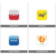 RELOAD PIN MAXIS DIGI CELCOM UMOBILE (INSTANT)